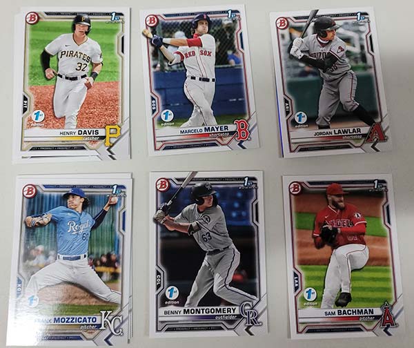 2021 Bowman Draft Baseball 1st Edition Box