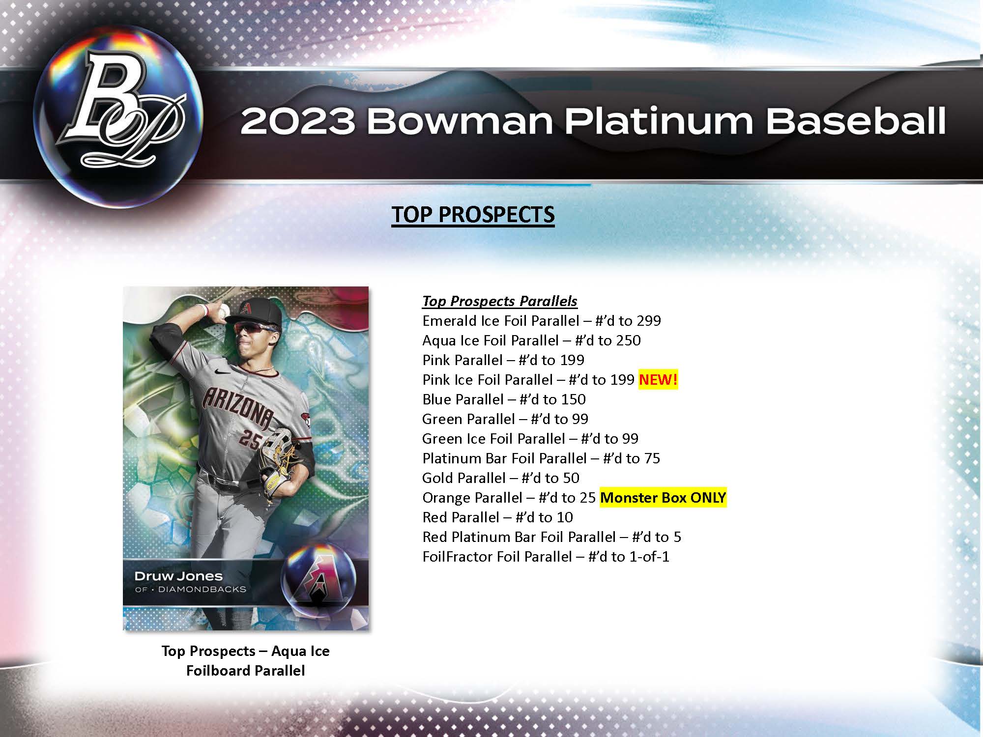 2023 Bowman Platinum Monster Box