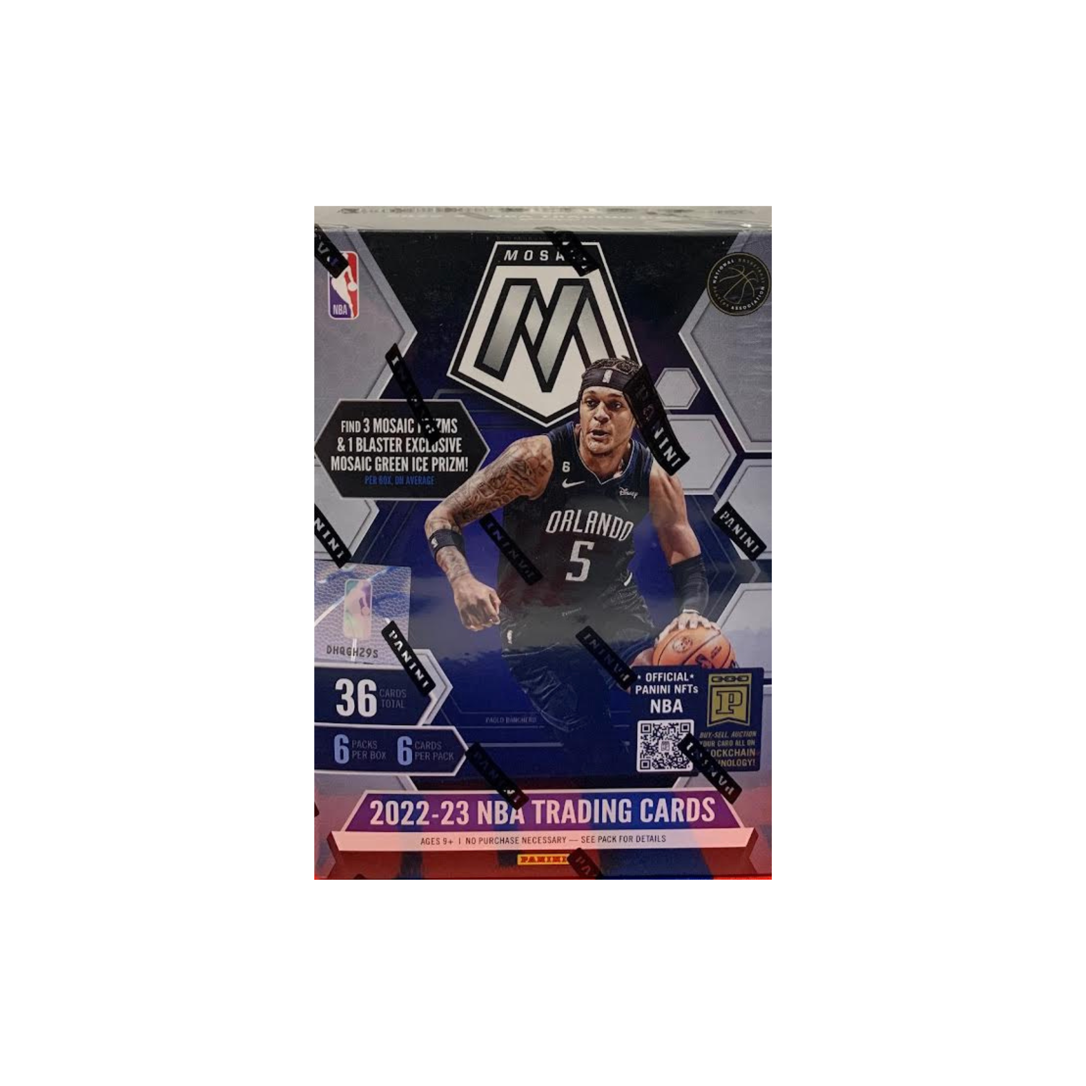 2022-23 Panini Mosaic Basketball Blaster Box (Green Ice Prizms)