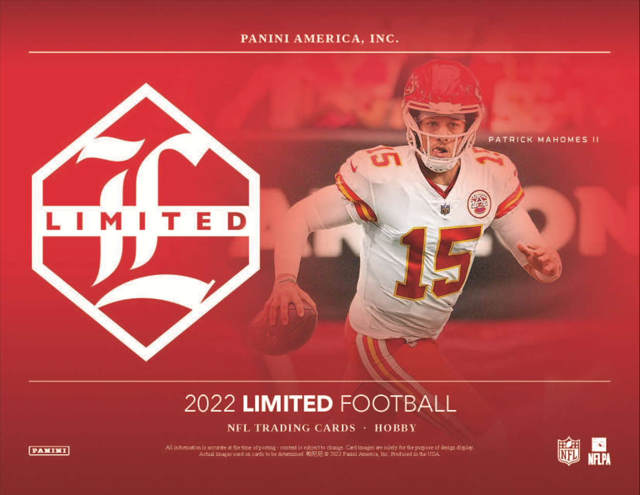 2022 Panini Limited Football Hobby Box