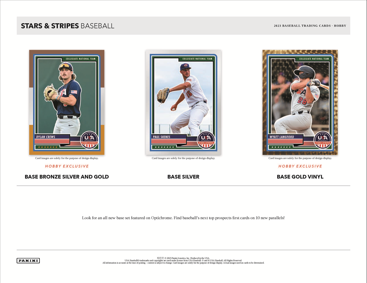 2023 Panini Stars and Stripes Baseball Hobby Box