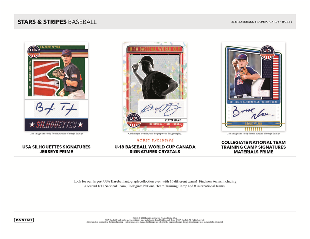 2023 Panini Stars and Stripes Baseball Hobby Box