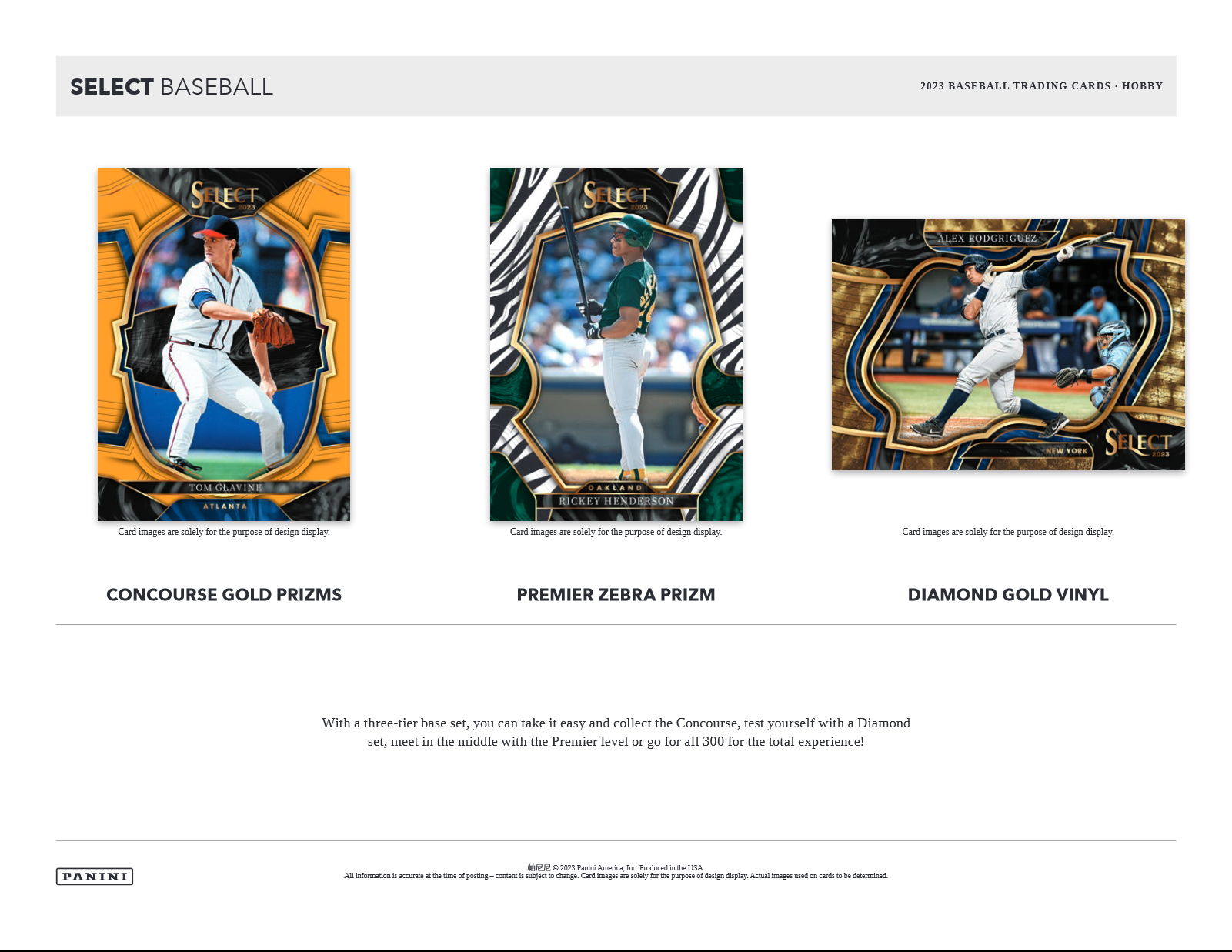 2023 Panini Select Baseball Hobby Box