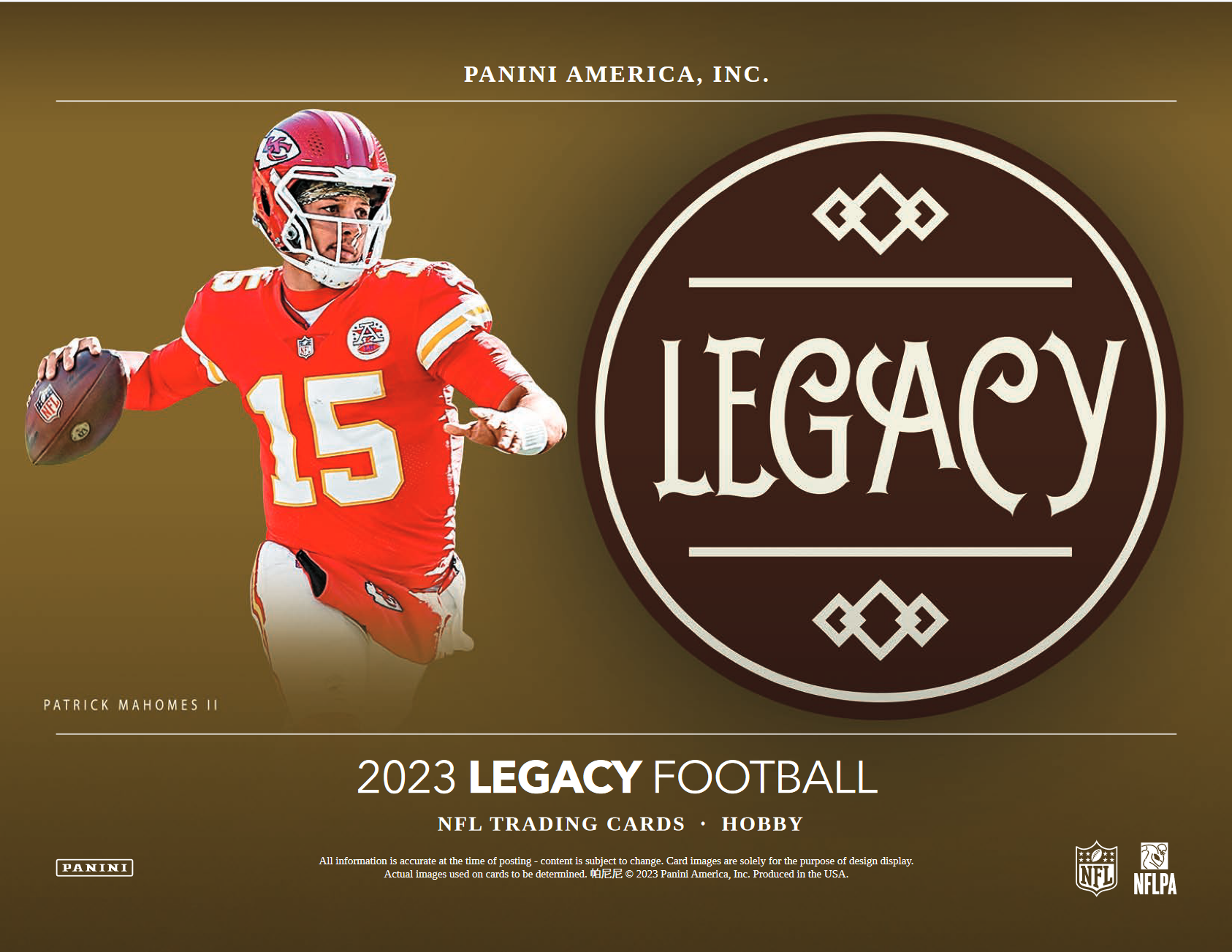 2023 Panini Legacy Football Hobby Box