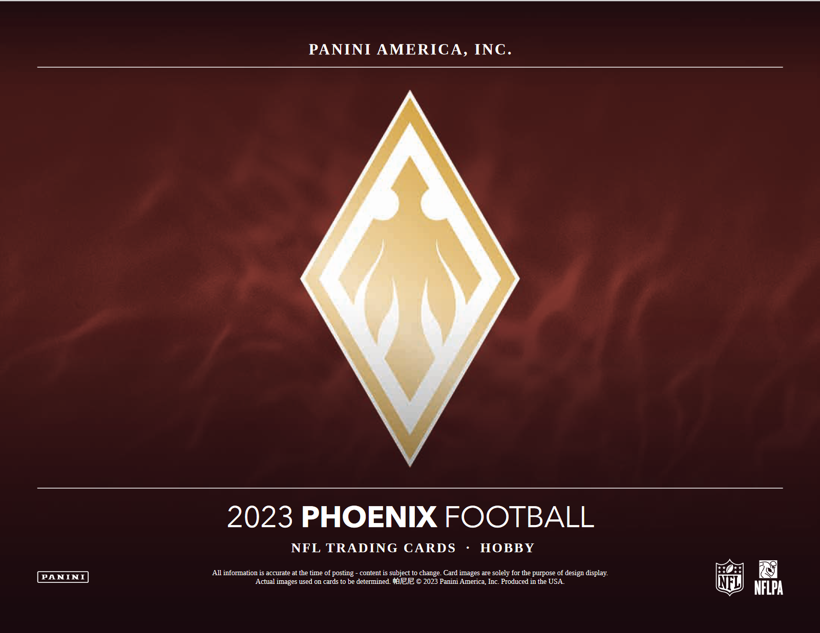 2023 Panini Phoenix Football Hobby Box