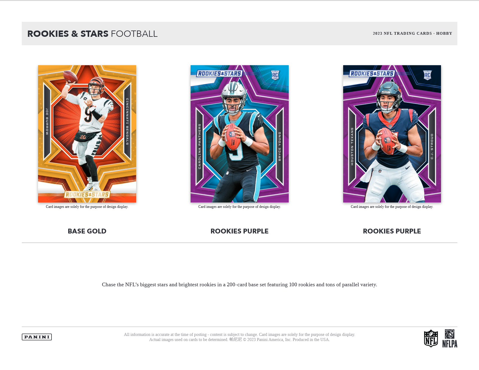 2023 Panini Rookies & Stars Football Hobby Box