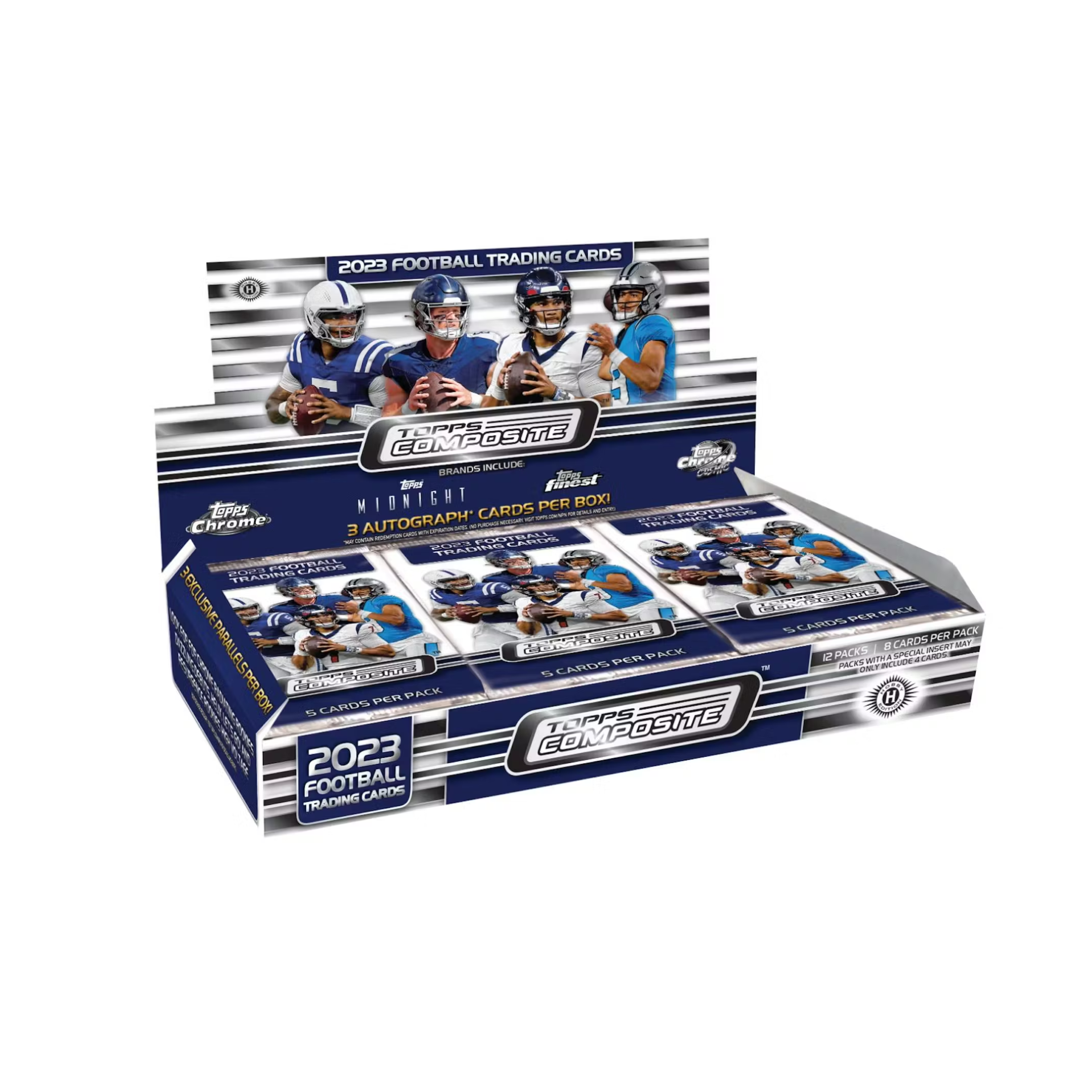 2023 Topps Composite Football Hobby 12 Box Case