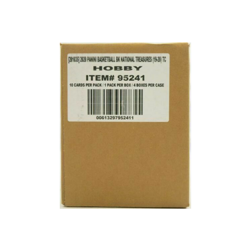 2019-20 Panini National Treasures Basketball sealed case (4 box)