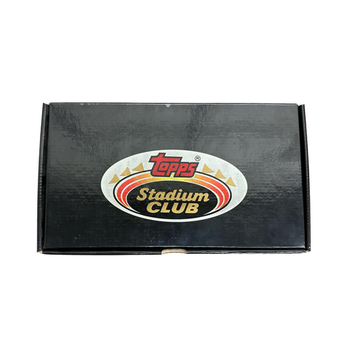 1991 Topps Stadium Club Charter Member Box Set with Nolan Ryan Medallion