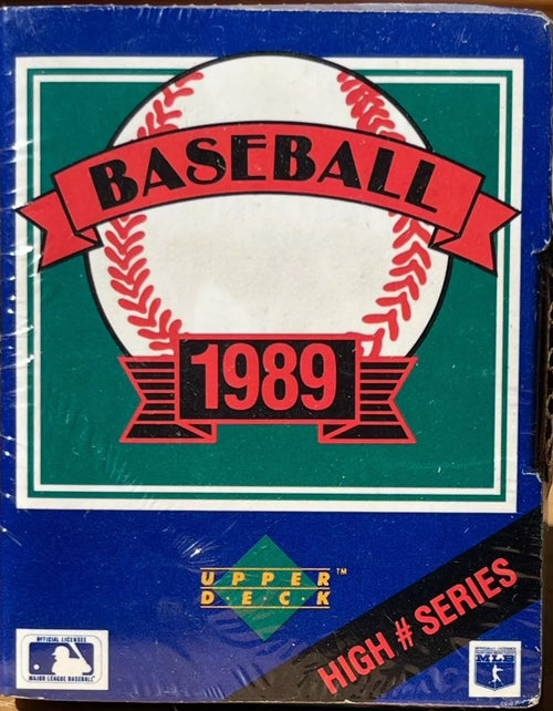 1989 Upper Deck High Series Baseball Collector's Box