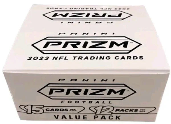 2023 Panini Prizm Football Jumbo Value 12 Pack Box
